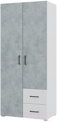 Шкаф Горизонт Мебель Victor 2ств 2ящ - фото