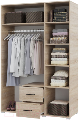 Шкаф Горизонт Мебель Victor 3ств 2ящ