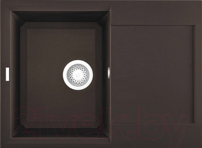 Мойка кухонная Elleci Easy 135 Espresso M78 / LMY13578 - фото