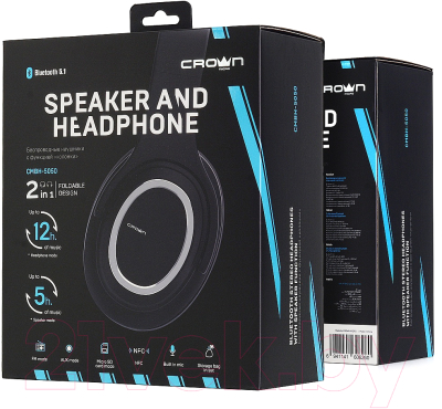 Беспроводные наушники Crown CMBH-5050