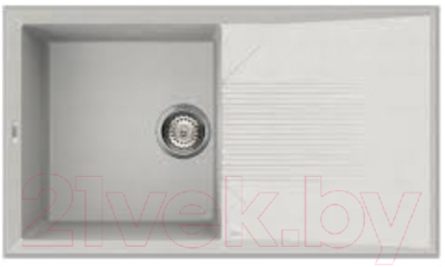 Мойка кухонная Elleci Tekno 400 Bianco G52 - фото