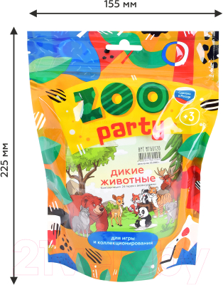 Набор фигурок игровых Leader Toys Дикие животные / МТ60120