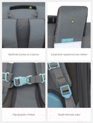 Школьный рюкзак Grizzly RAl-294-4