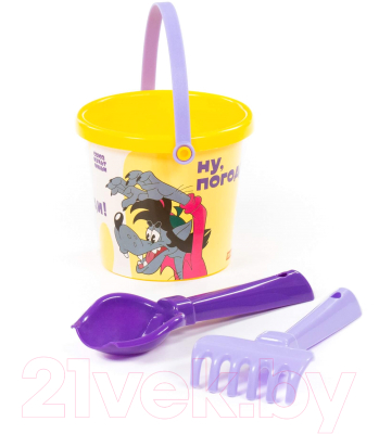 Набор игрушек для песочницы Полесье Ну, погоди! / 83210