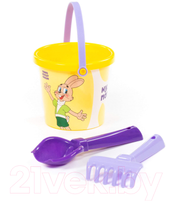 Набор игрушек для песочницы Полесье Ну, погоди! / 83210