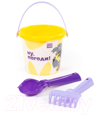 Набор игрушек для песочницы Полесье Ну, погоди! / 83210