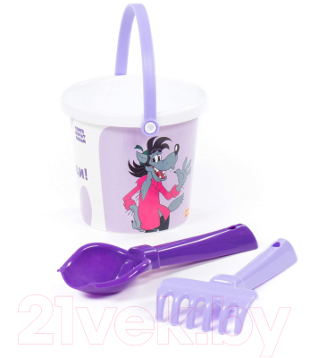 Набор игрушек для песочницы Полесье Ну, погоди! / 83210