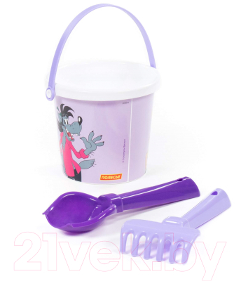 Набор игрушек для песочницы Полесье Ну, погоди! / 83210