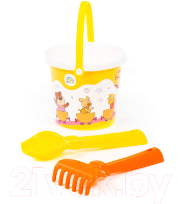 Набор игрушек для песочницы Полесье Оранжевая корова / 83159