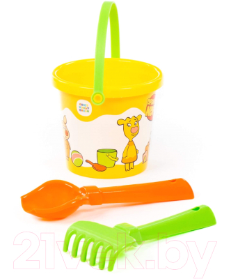 Набор игрушек для песочницы Полесье Оранжевая корова / 83159