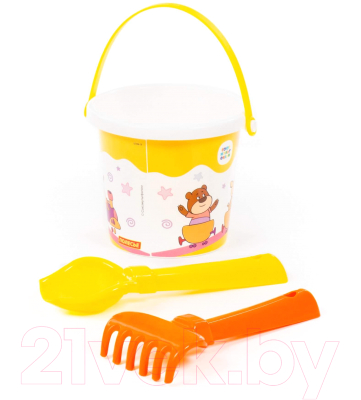 Набор игрушек для песочницы Полесье Оранжевая корова / 83159