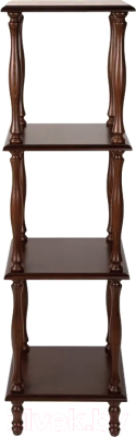 Этажерка Мебелик П 8 (средне-коричневый)