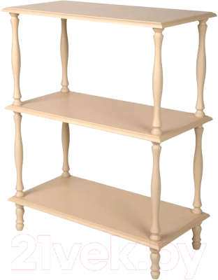 Этажерка Мебелик П 9 (слоновая кость) - фото