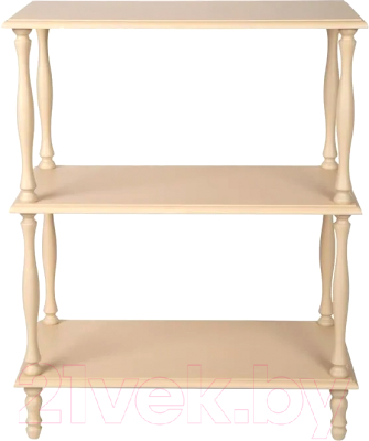 Этажерка Мебелик П 9 (слоновая кость)