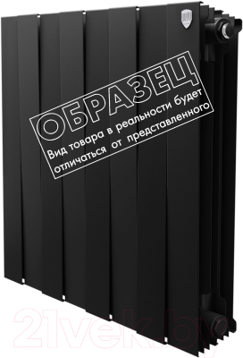 Радиатор биметаллический Royal Thermo Piano Forte 500 Noir Sable - фото