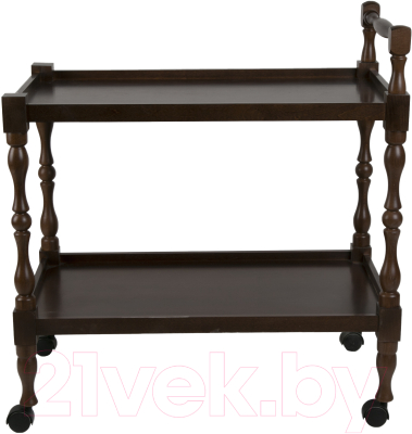 Сервировочный столик Мебелик Бридж (средне-коричневый)