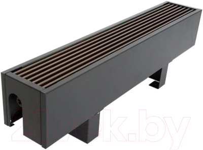 Конвектор напольный Новатерм НТ-Н-14/19/060 (корпус белый/решетка алюминий) - фото