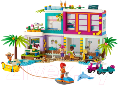 Конструктор Lego Friends Пляжный дом для отдыха 41709