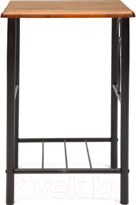 Прикроватная тумба Tetchair Piccolo (черный/красный дуб)