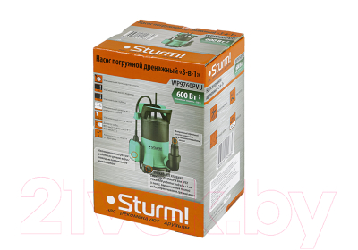 Дренажный насос Sturm! WP9760PVU
