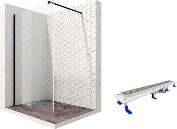 Душевая стенка Ambassador Set 90 / 15031109-ST11 - фото