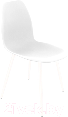Стул Sheffilton SHT-ST29/S95-1 (белый/белый муар) - фото