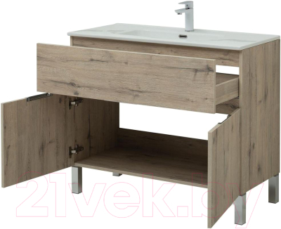 Тумба под умывальник Aquanet Алвита New 100 / 277557