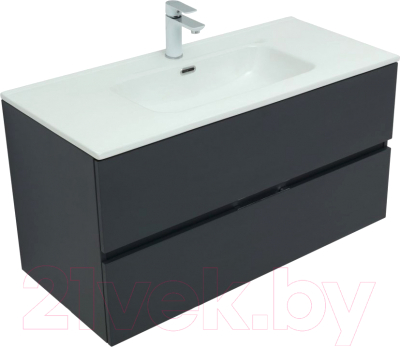 Тумба под умывальник Aquanet Алвита New 100 / 277519 - фото