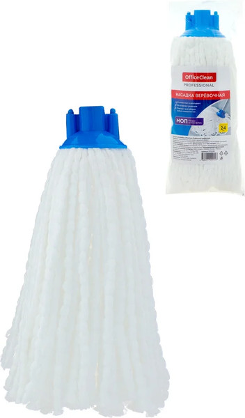 Моп для швабры OfficeClean Professional Веревочный микрофибра ворс