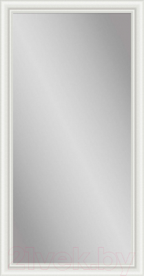 Зеркало Декарт Настенное в багете 8Л0569 (белый) - фото
