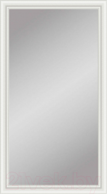 Зеркало Декарт Настенное в раме 8Л0572 (65x115см, белый) - фото