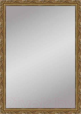 Зеркало Декарт Настенное в раме 8Л0573 (55x80см, классическая позолота) - фото