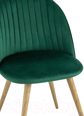 Стул Stool Group Лион Страйпс / DC-69030G HLR-56 (велюр зеленый)