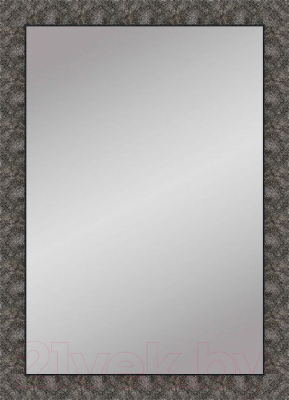 Зеркало Декарт Настенное в раме 8Л0156 (55x80см, перламутр) - фото