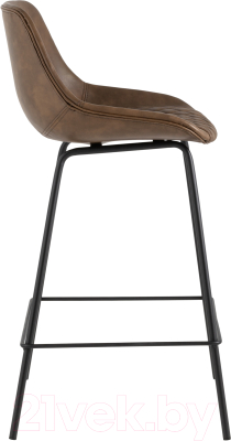 Стул барный Stool Group Texas / 9090C (экокожа коричневый)