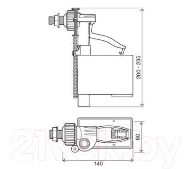 Впускной клапан Oli 560170