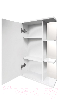 Шкаф с зеркалом для ванной Tivoli Герда 55 L / 464057