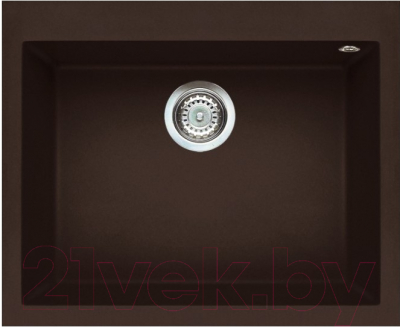 Мойка кухонная Elleci Quadra 110 Espresso M78 / LMQ11078 - фото
