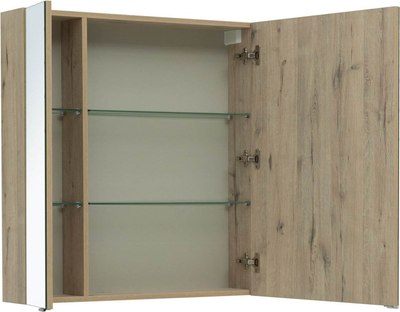 Шкаф с зеркалом для ванной Aquanet Алвита 80 / 277537