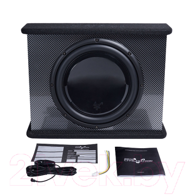 Корпусной активный сабвуфер Kicx Civilization Q300BPA