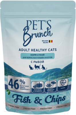 Сухой корм для кошек Pet's Brunch Adult Healthy Cats - фото