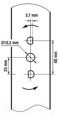 Нож для газонокосилки Eco LG-X2008