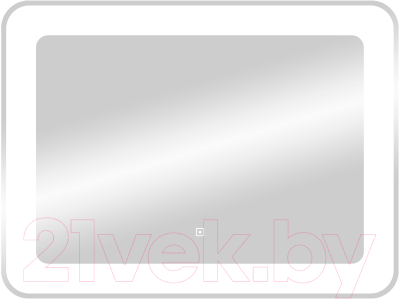 Зеркало Континент Velvette Led 90x70 - фото