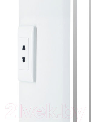 Шкаф с зеркалом для ванной Континент Elmage White Led 45x80