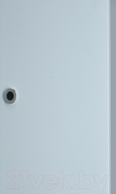 Шкаф с зеркалом для ванной Континент Elmage White Led 45x80