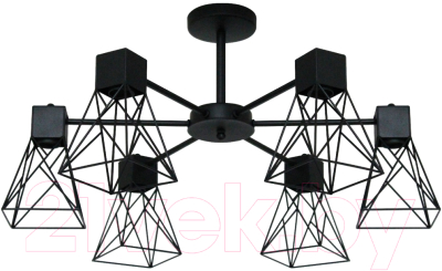 Люстра Элетех Дельта 161 НПБ 01-6х60-118 Е27 / 1005404785 - фото