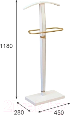 Стойка для одежды Мебелик Костюмная Васко В 70