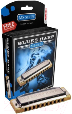 Губная гармошка Hohner Blues Harp 532/20 MS C / M533016X