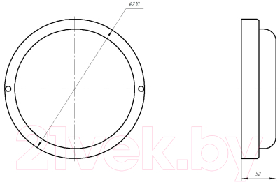 Светильник ЖКХ ЭРА SPB-201-0-40K-018 / Б0054579