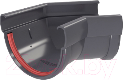 Угол желоба Grand Line ПВХ 135мм 135 градусов универсальный - фото